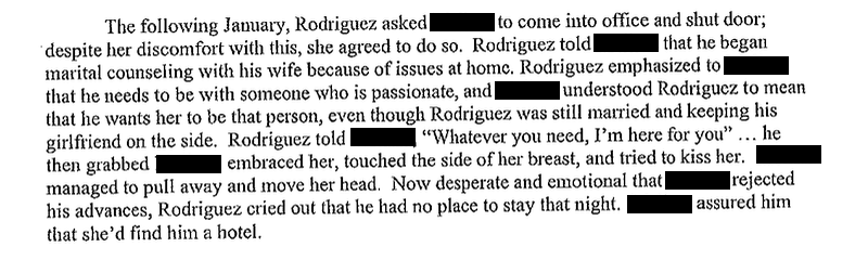 Illustration for article titled Former Assistant Says Rich Rodriguez Grabbed His Penis In Front Of Her, Was Nicknamed "The Predator"